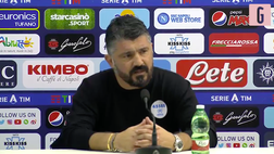 VIDEO Napoli-Parma, Gattuso: “Petagna stringe i denti, ma situazione infortunati non facile. Se togliete i bomber alle altre squadre…”