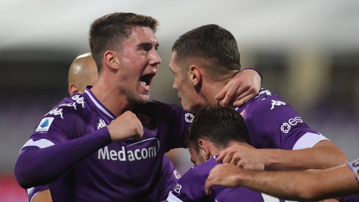 GERMOGLI PH: 25 OTTOBRE2020 FIRENZE STADIO ARTEMIO FRANCHI CAMPIONATO SERIE A TIM FIORENTINA VS UDINESE NELLA FOTO GOL ESULTANZA MILENKOVIC GERMOGLI PH: 25 OTTOBRE2020 FIRENZE STADIO ARTEMIO FRANCHI CAMPIONATO SERIE A TIM FIORENTINA VS UDINESE NELLA FOTO GOL ESULTANZA MILENKOVIC