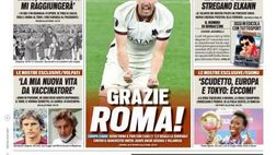 EDICOLA / TS: EL, Grazie Roma. Juve, Pirlo nelle mani di Gasp