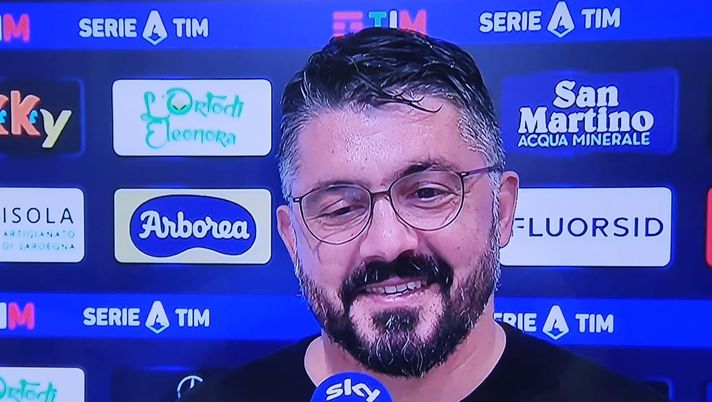 Gattuso: “Sono arrabbiato, serve più veleno sotto porta. Zielinski danza sul pallone. Osimhen? Si deve cuocere nel suo brodo” Gattuso: “Sono arrabbiato, serve più veleno sotto porta. Zielinski danza sul pallone. Osimhen? Si deve cuocere nel suo brodo”