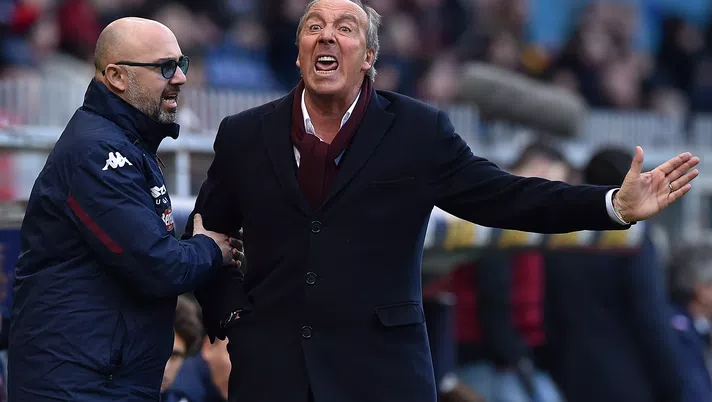 GENOA, ITALY - MARCH 13:  Torino FC head coach Giampiero Ventura shouts to his players during the Serie A match between Genoa CFC and Torino FC at Stadio Luigi Ferraris on March 13, 2016 in Genoa, Italy.  (Photo by Valerio Pennicino/Getty Images)