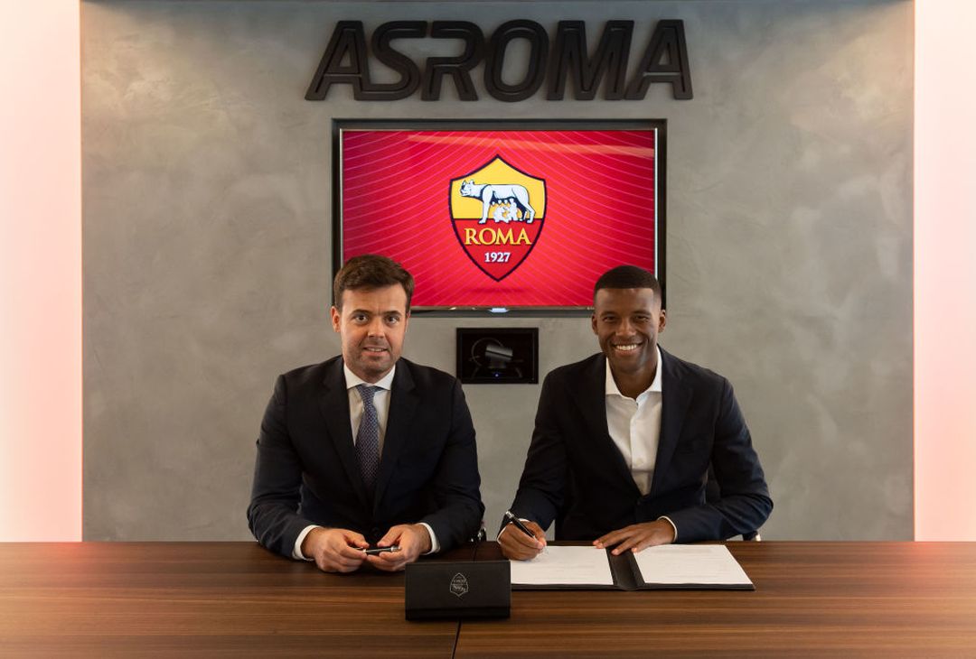 Wijnaldum è un nuovo giocatore della Roma – FOTO GALLERY - immagine 7
