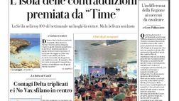 Prima Pagina, La Repubblica-Palermo: “L’Isola delle contraddizioni premiata da Time”