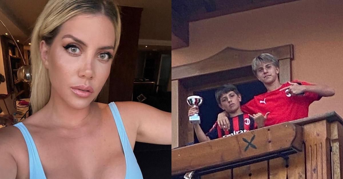 Wanda celebrates in Ibiza and explains why the three sons are not there