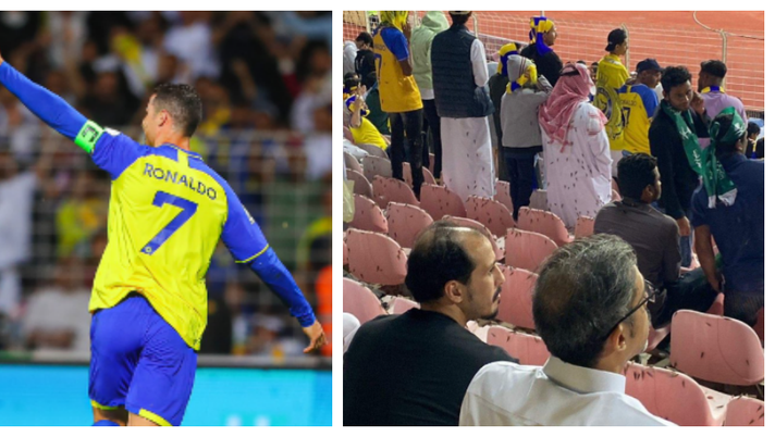 Al Nassr, vittoria con poker di CR7: sugli spalti anche…le locuste – Tifosi assaliti durante la partita… Al Nassr, vittoria con poker di CR7: sugli spalti anche…le locuste – Tifosi assaliti durante la partita… - immagine 1