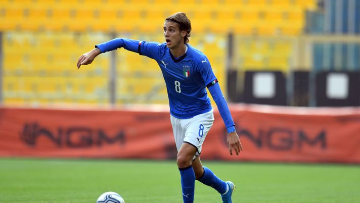 PARMA, ITALY - OCTOBER 10:  Andrea Colpani of Italy U20 in action during the 8 Nations Tournament match between Italy U20 and England U20 at Stadio Ennio Tardini on October 10, 2019 in Parma, Italy.  (Photo by Alessandro Sabattini/Getty Images)  PARMA, ITALY - OCTOBER 10:  Andrea Colpani of Italy U20 in action during the 8 Nations Tournament match between Italy U20 and England U20 at Stadio Ennio Tardini on October 10, 2019 in Parma, Italy.  (Photo by Alessandro Sabattini/Getty Images)