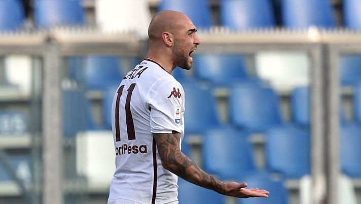 during the Serie A match between US Sassuolo and Torino FC at Mapei Stadium - Citta' del Tricolore on December 22, 2018 in Reggio nell'Emilia, Italy. Torino, brutte notizie per Zaza: si allungano i tempi di recupero. Baselli e Iago Falqué… - immagine 1