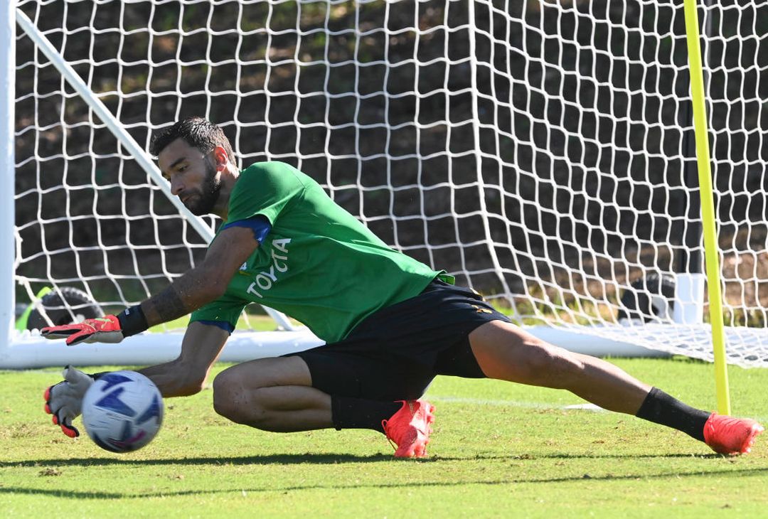 Trigoria, Karsdorp e Zaniolo ancora in gruppo. Kumbulla a parte – FOTO GALLERY - immagine 8