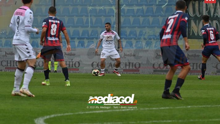 Fidelis Andria-Palermo, ammonizione per De Rose: il capitano rosa salterà il Potenza Palermo