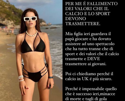 Follia sul campo del Foggia, schiaffi a Iemmello. La compagna: “Mia figlia stava guardando” - immagine 1