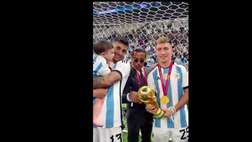 VIDEO / Salt Bae fa festa con l’Argentina e tocca la Coppa: è polemica