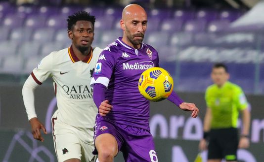 GERMOGLI PH 3 MARZO 2021 FIRENZE STADIO ARTEMIO FRANCHI CAMPIONATO DI SERIE A FIORENTINA VS ROMA NELLA FOTO BORJA VALERO GERMOGLI PH 3 MARZO 2021 FIRENZE STADIO ARTEMIO FRANCHI CAMPIONATO DI SERIE A FIORENTINA VS ROMA NELLA FOTO BORJA VALERO