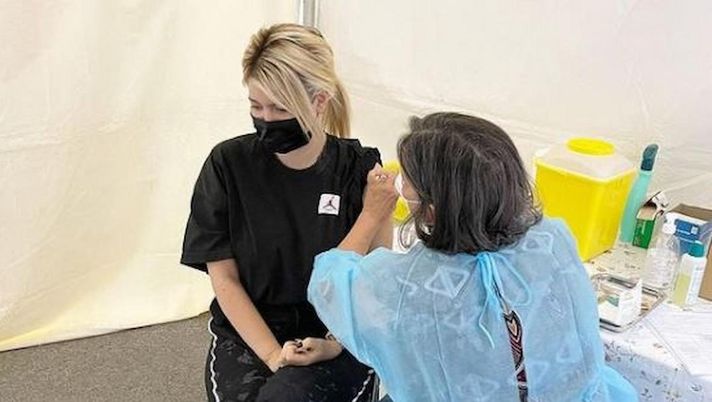 La foto pubblicata da Wanda Nara sul suo profilo Instagram 