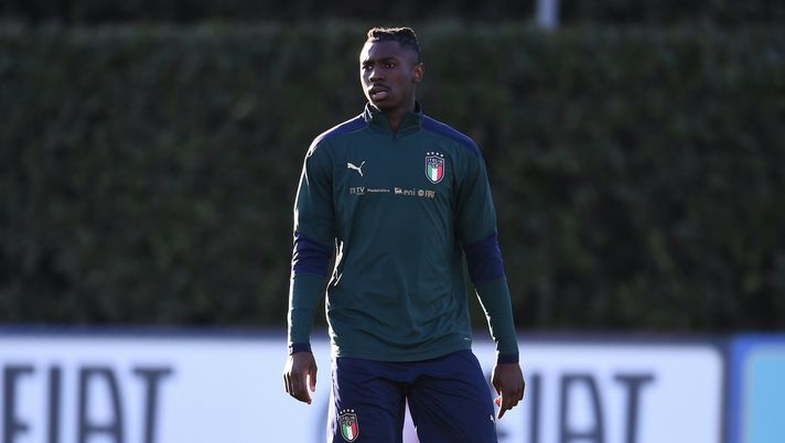 Moise Kean (attaccante dell'Everton in prestito al PSG), qui con la maglia dell'Italia | News (Getty Images) 