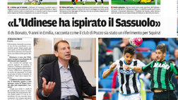 Messaggero Veneto: «L’Udinese ha ispirato il Sassuolo»