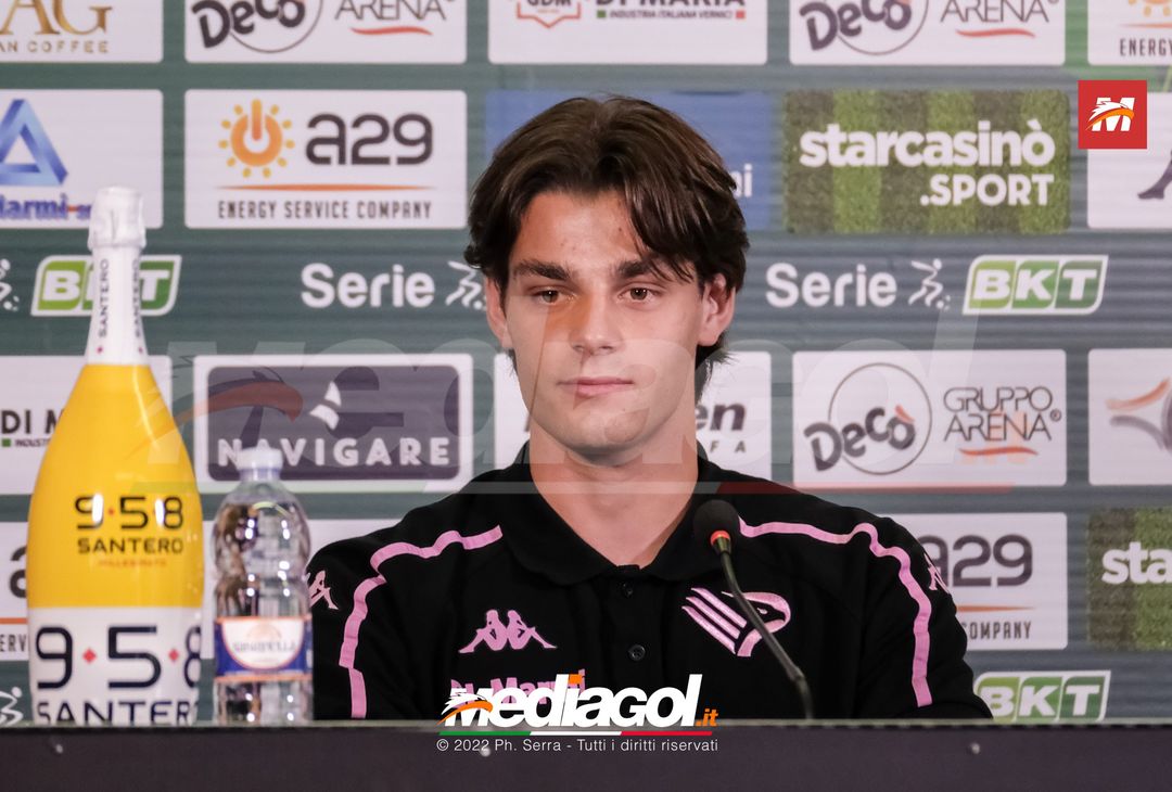 FOTO PALERMO, La conferenza stampa di presentazione di Edoardo Pierozzi (Gallery) - immagine 6