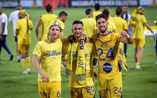 Maccabi Tel Aviv, gioia e abbracci Maccabi Tel Aviv, gioia e abbracci
