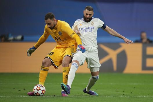 Donnarumma Benzema (getty images) Donnarumma Benzema (getty images)