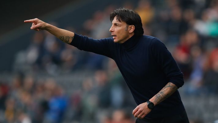 UDINE, ITALY - MARCH 16: Manager of Udinese, Gabriele Cioffi, during the Serie A TIM match between Udinese Calcio and Torino FC at Bluenergy Stadium on March 16, 2024 in Udine, Italy. (Photo by Timothy Rogers/Getty Images) Udinese-Torino / Le parole di Cioffi: “Accetto le decisioni del pubblico” - immagine 1