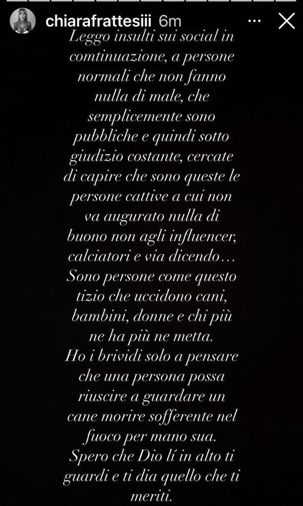 La sorella di Frattesi: “Insulti a calciatori solo perché sono persone pubbliche, i cattivi…”- immagine 3