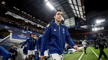 LONDON, ENGLAND - NOVEMBER 23: Federico Chiesa of Juventus during the UEFA Champions League group H match between Chelsea FC and Juventus at Stamford Bridge on November 23, 2021 in London, England. (Photo by Daniele Badolato - Juventus FC/Juventus FC via Getty Images)