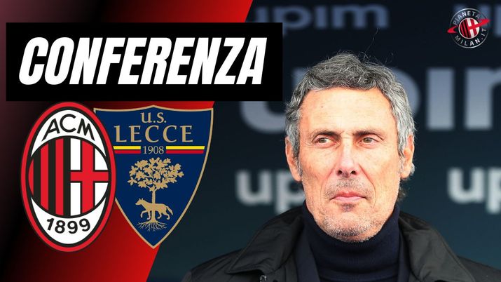 Luca Gotti Conferenza Stampa Milan-Lecce Serie A News