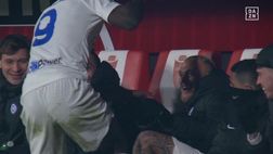 Sui social Dimarco ‘provoca’, Thuram: “Menomale che sei tornato”