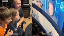 VIDEO / Cassano ai figli: “Più tardi a dormire: c’è il centravanti più grande della storia”