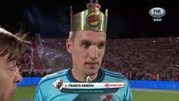 Il portiere del River è il ‘man of the match’, ma il premio lascia molto a desiderare…