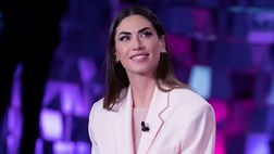 Melissa Satta in versione “total pink”: le foto dell’ultimo outfit usato in tv