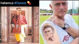 VIDEO Roma, Da “Habemus Dybala” al nuovo tatuaggio di Mou: tifosi pazzi di “Joya”