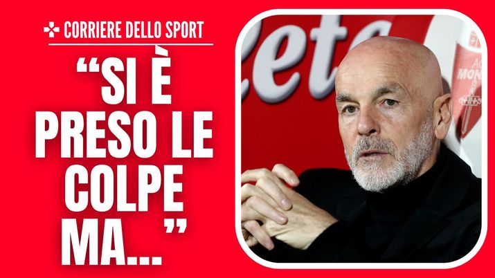 Stefano Pioli AC Milan Monza-Milan 4-2 Serie A 2023-2024