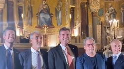 FOTO Palermo, City Football Group e Mirri incontrano il presidente dell’ARS Micchichè