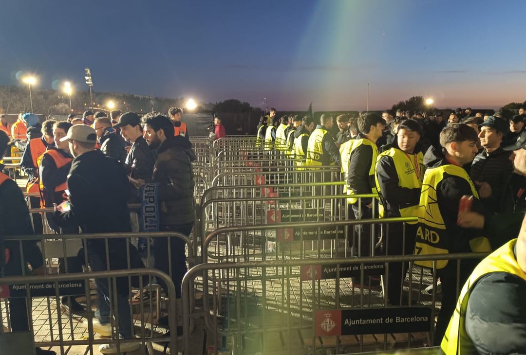 I tifosi azzurri sono pronti per il big match