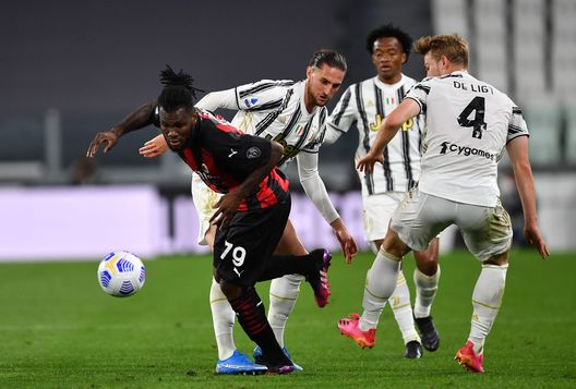 Franck Kessie in Juventus-Milan. Franck Kessie in Juventus-Milan.