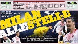Prima Pagina, La Gazzetta dello Sport: “Milan alle stelle! Furia Ringhio, Gattuso vulcano di Napoli”
