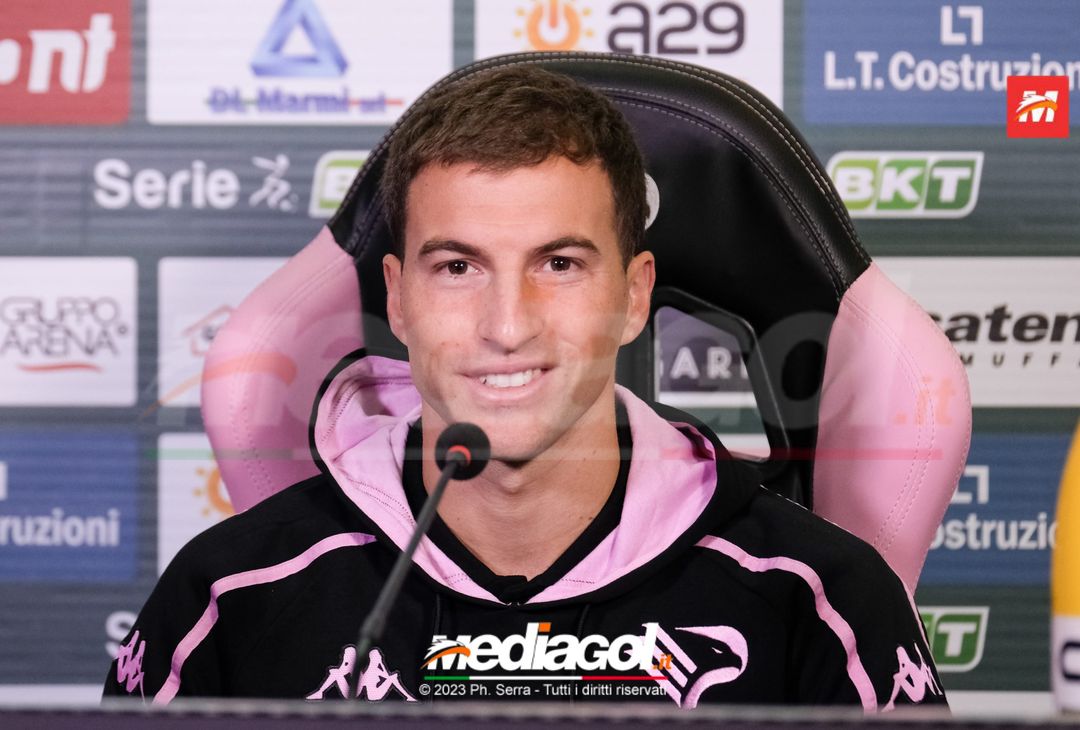 FOTO PALERMO, Edoardo Masciangelo presentato in conferenza stampa (Gallery) - immagine 30