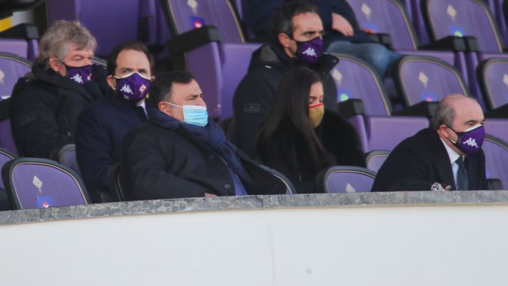 GERMOGLI PH 13 GENNAIO 2021 FIRENZE STADIO ARTEMIO FRANCHI COPPA ITALIA OTTAVI DI FINALE FIORENTINA VS INTER NELLA FOTO ANTOGNONI COMMISSO BARONE E COMMISSO 