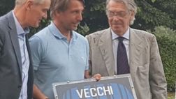 Stefano Vecchi, ieri l’ultimo giorno ad Interello: a salutarlo anche Massimo Moratti