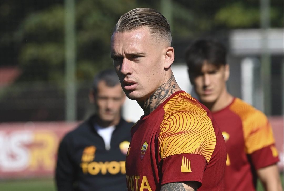 Trigoria, Karsdorp e Zaniolo ancora in gruppo. Kumbulla a parte – FOTO GALLERY - immagine 21