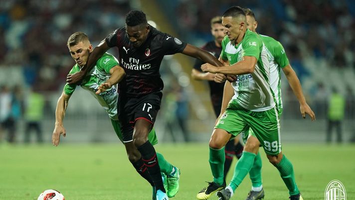 Rafael Leao in Feronikeli-Milan, foto acmilan.com 