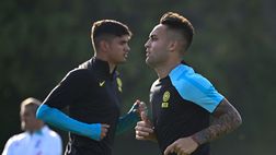 Lautaro pronto, è recuperato e va in campo. Ma la sorpresa in attacco è un’altra