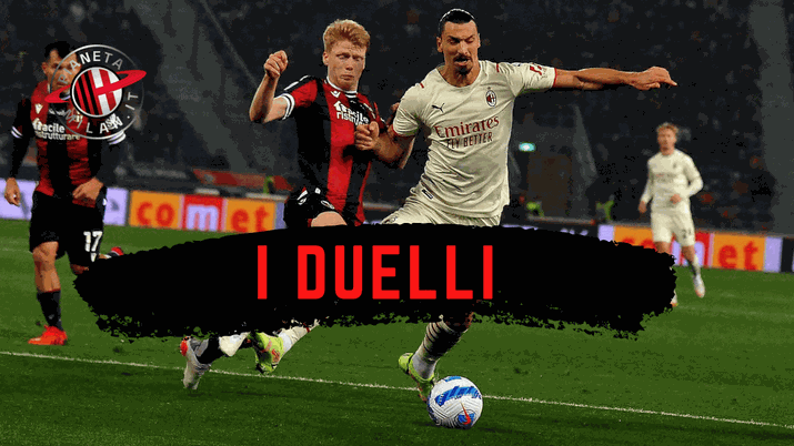 Milan-Bologna, i duelli (getty images)