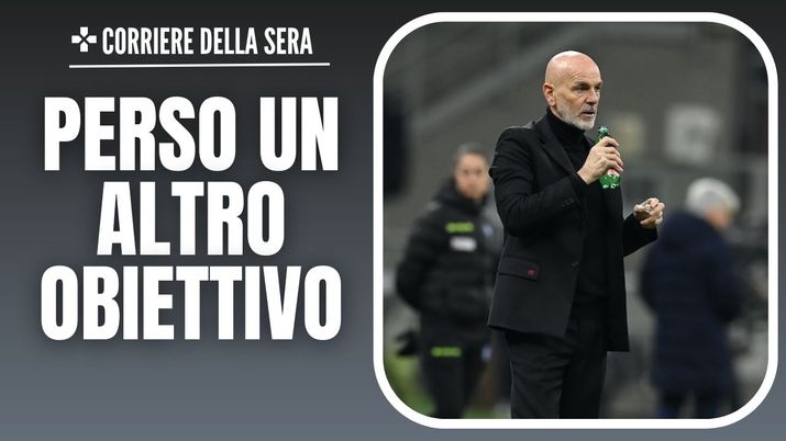Stefano Pioli AC Milan Milan-Atalanta 1-2 Coppa Italia 2023-2024