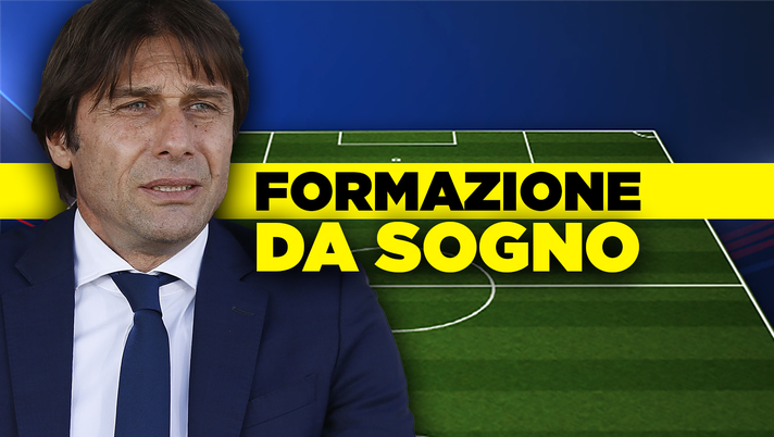 La formazione da sogno di Antonio Conte 