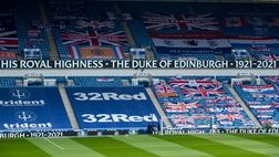 Coppa di Scozia, derby di Glasgow: nel dentro-fuori Rangers e Celtic ricordano il principe Filippo