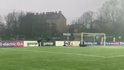 VIDEO Lituania-Italia, gli azzurri si allenano a Vilnius: il campo è in condizioni pessime