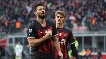 Milan-Sassuolo, Giroud: 'Abbiamo l'opportunità di alzare il livello con l'Inter' (getty images)
