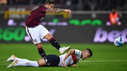 Torino-Genoa 3-2, il tabellino: due granata finiscono sul taccuino dell’arbitro
