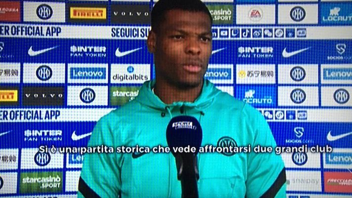 Foto: Mediaset Dumfries: “Do il massimo qui. Hakimi? Ora è il mio turno. Inter-Juve? Partita storica” - immagine 1